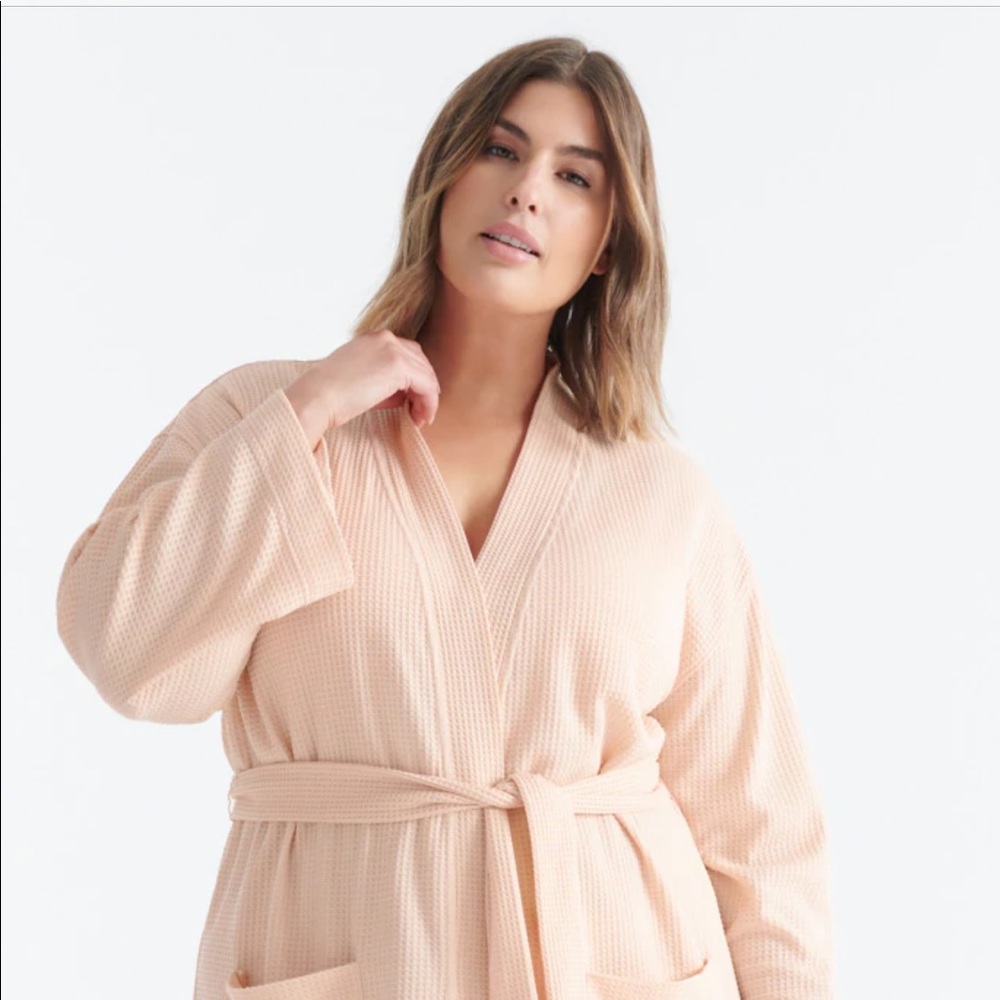 KNIX waffle robe